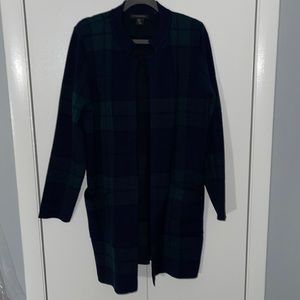 Tahari Plaid Shacket